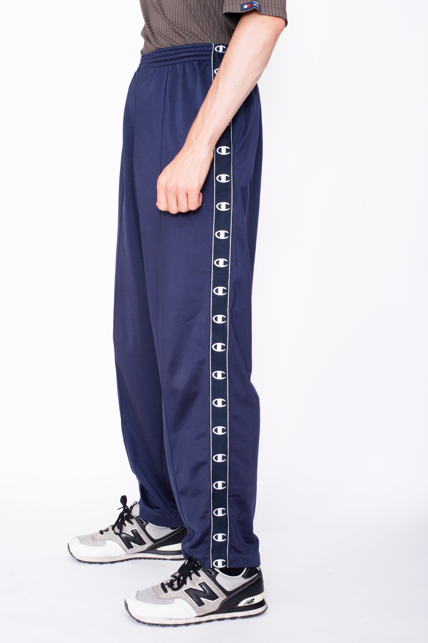 Buy Black Solid Parallel Pants With Embroidery Online - Shop for W