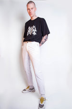 Vintage 90s Burberry White Trousers